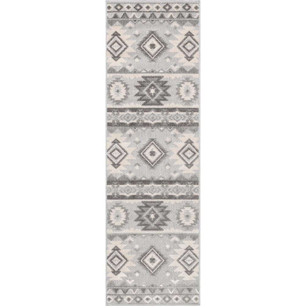 Mamba Grey Modern Indoor Outdoor Rug DO-58