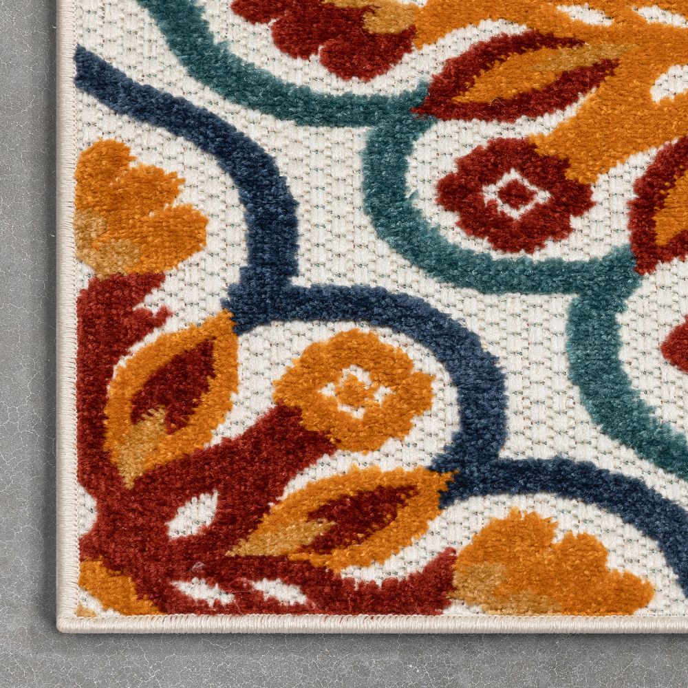 Devotion Beige Modern Indoor Outdoor Rug DO-72