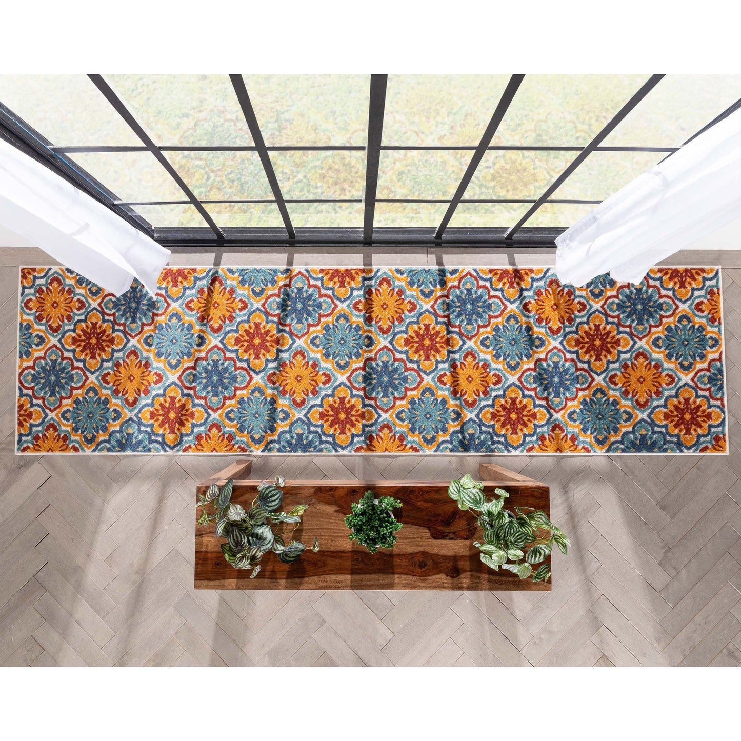 Devotion Beige Modern Indoor Outdoor Rug DO-72
