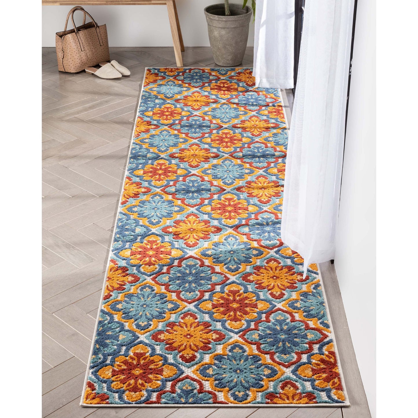 Devotion Beige Modern Indoor Outdoor Rug DO-72