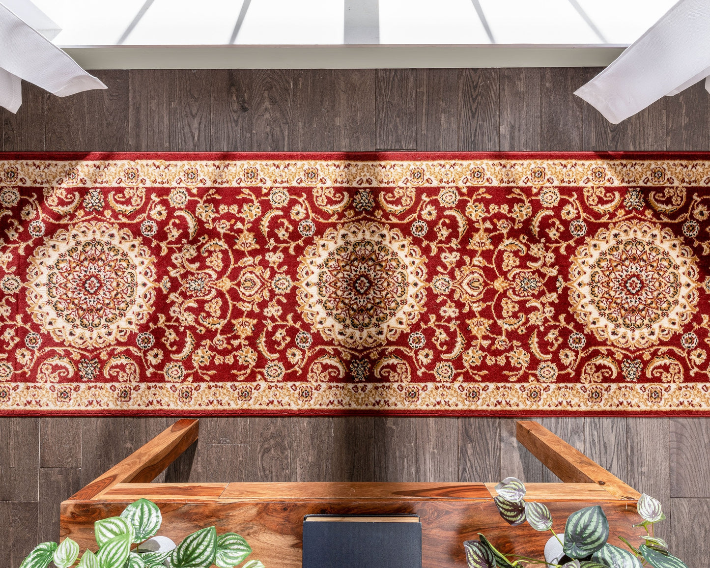 Mykonos Traditional Oriental & Persian Red Rug DU-70