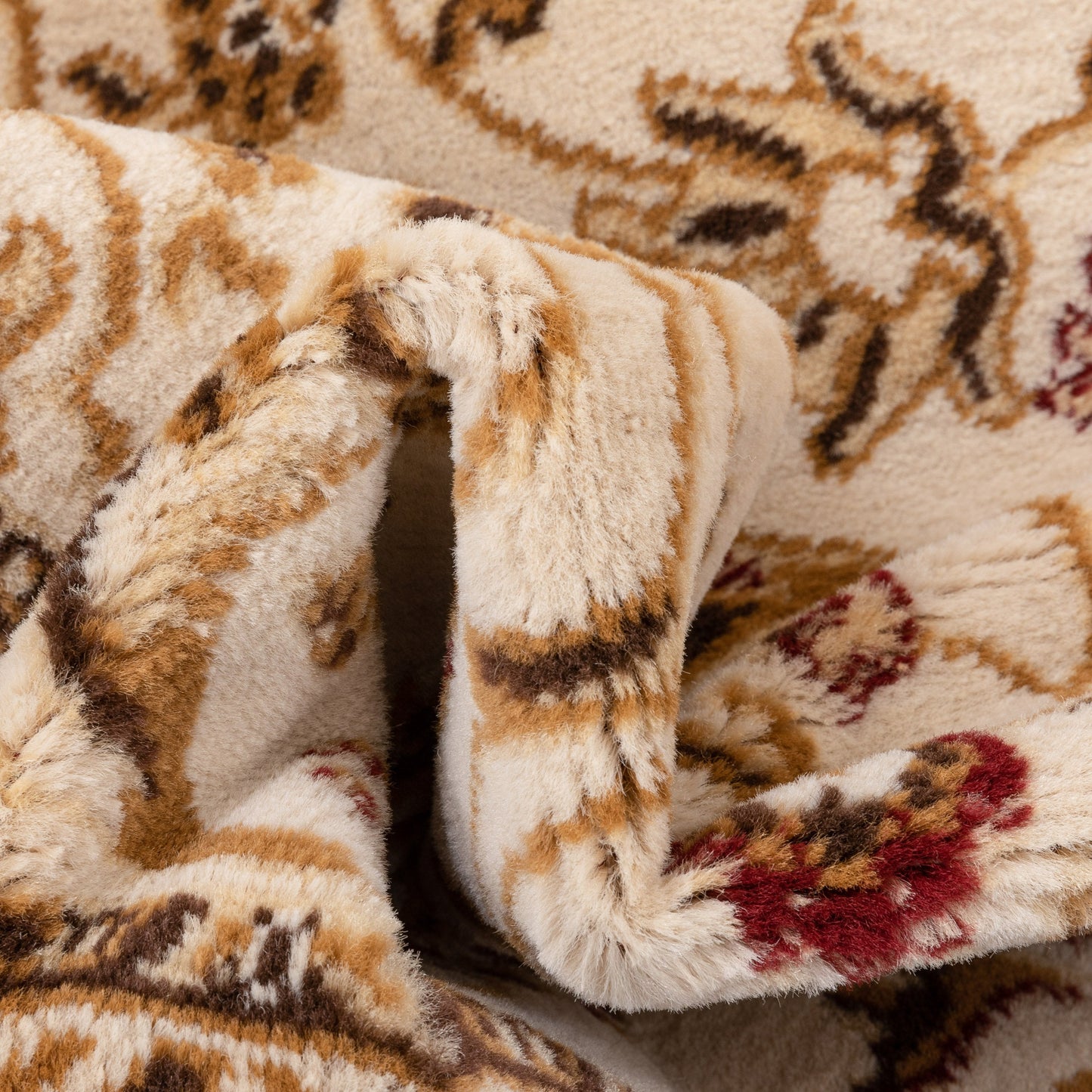 Mykonos Traditional Oriental & Persian Ivory Rug DU-72