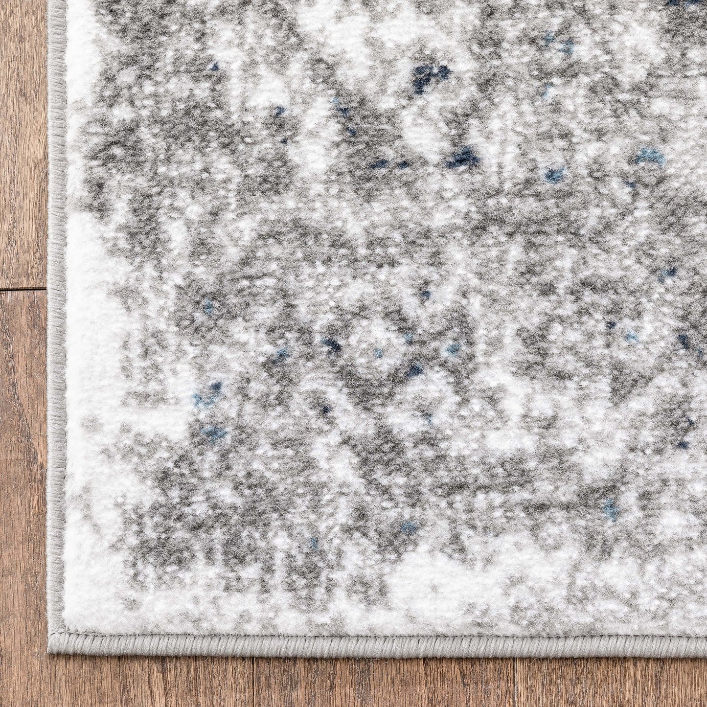 Trieste Vintage Floral Medallion Pattern Ivory Grey Rug DU-92