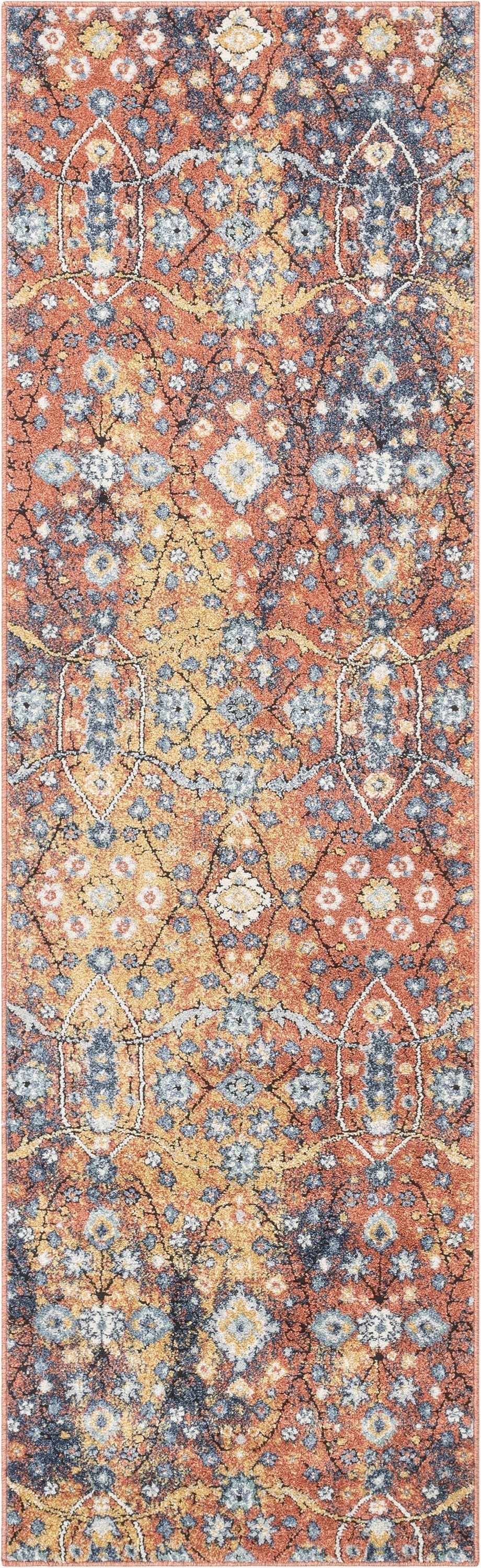 Como Vintage Bohemian Oriental Red Rug ENV-40