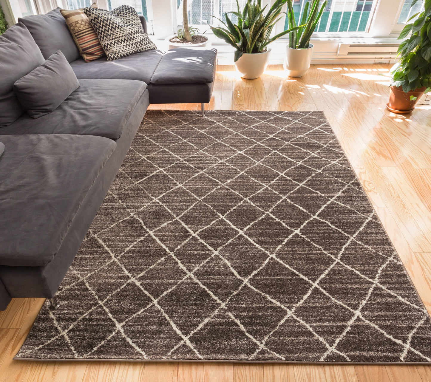 Patagonia Natural Modern Moroccan Rug 2242