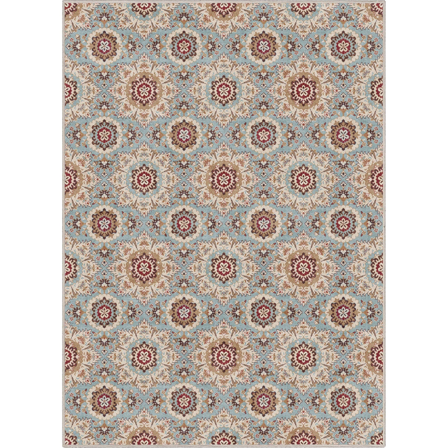 Kings Court Victoria Blue Rug IP-KC-210