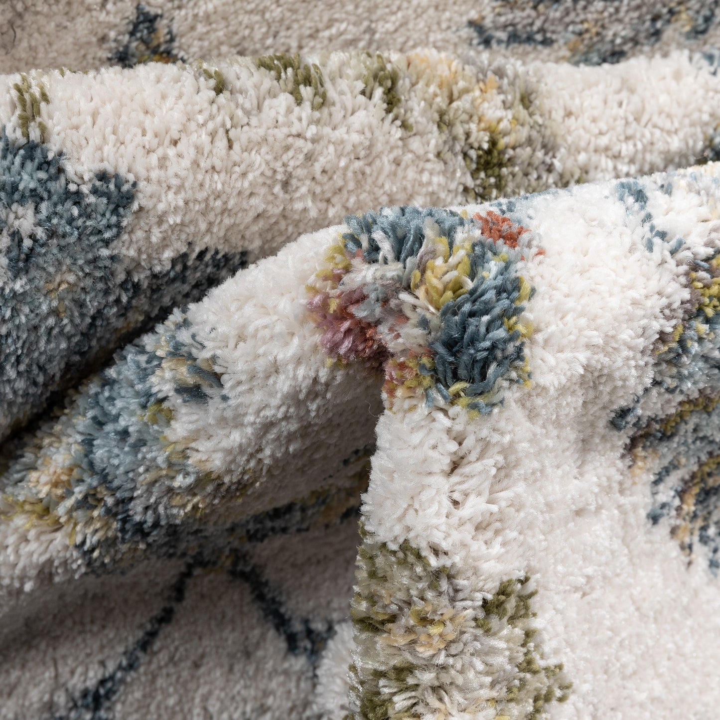 Metonia Vintage Oriental Floral Ivory Rug IVY-12
