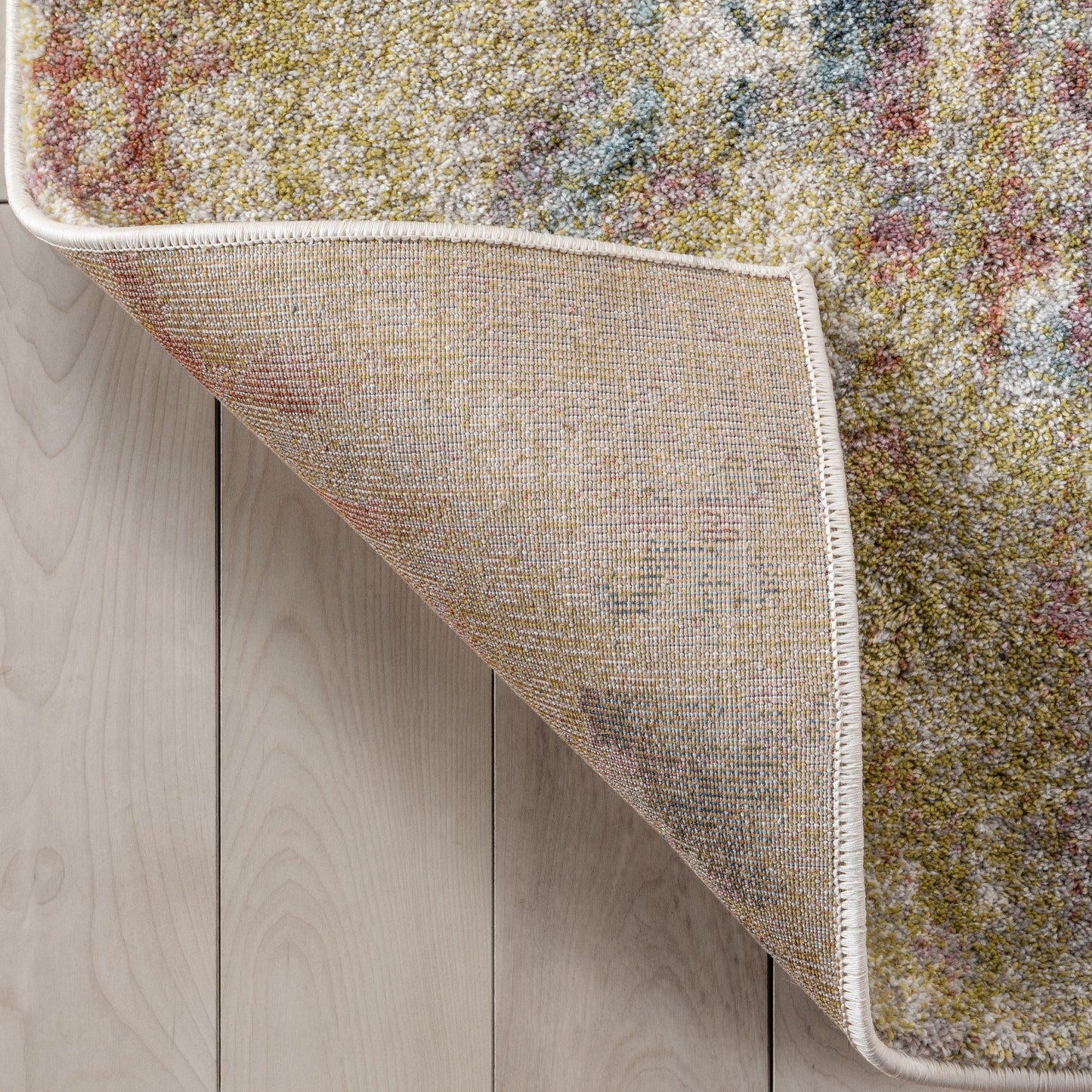 Elwood Modern Abstract Green Blue Rug IVY-45