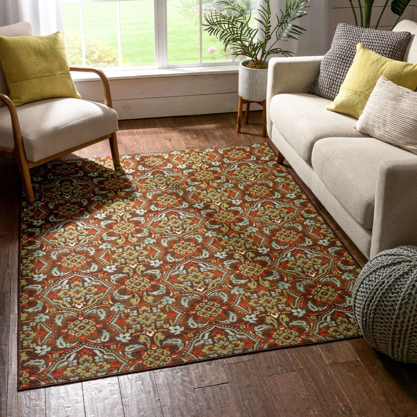 Florence Brown Traditional Rug KC-108