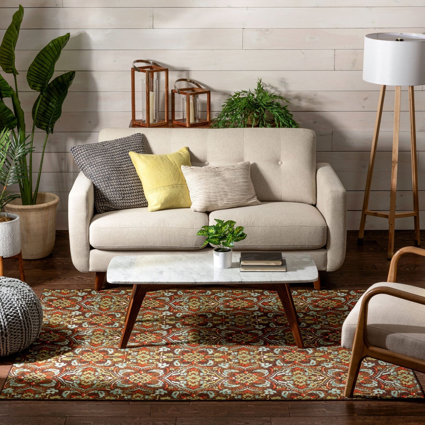 Florence Brown Traditional Rug KC-108