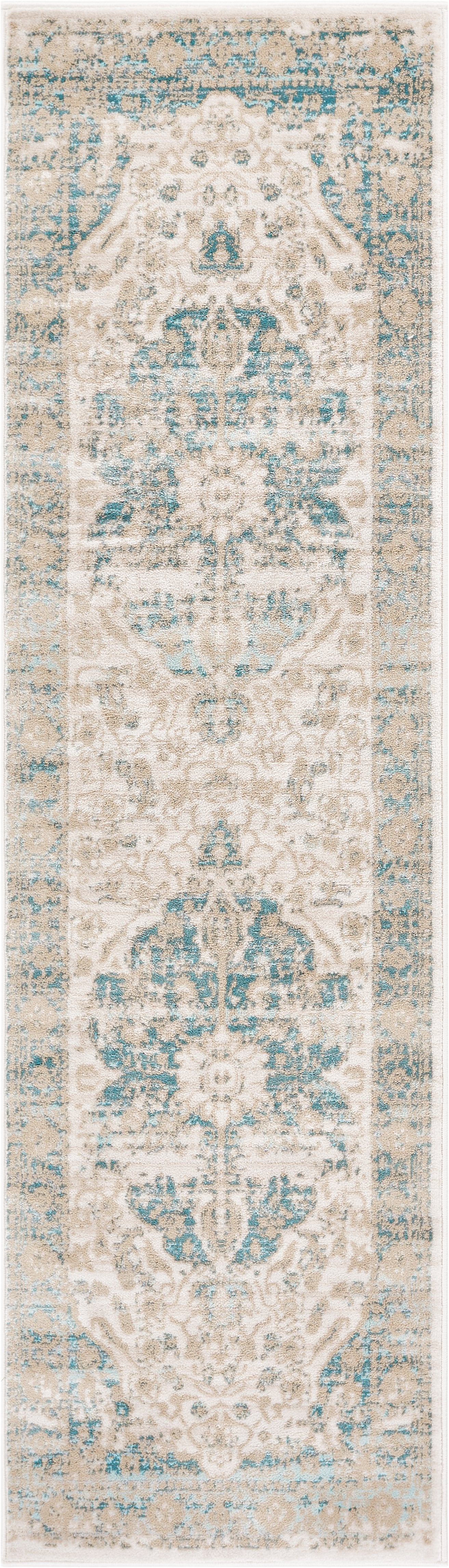 Maxwell Blue Vintage Modern Rug KE-34