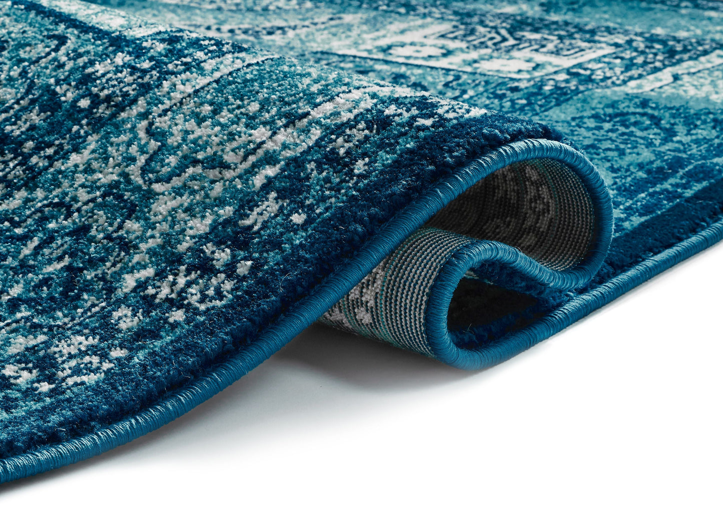 Fiatto Blue Traditional Vintage Rug LA-109