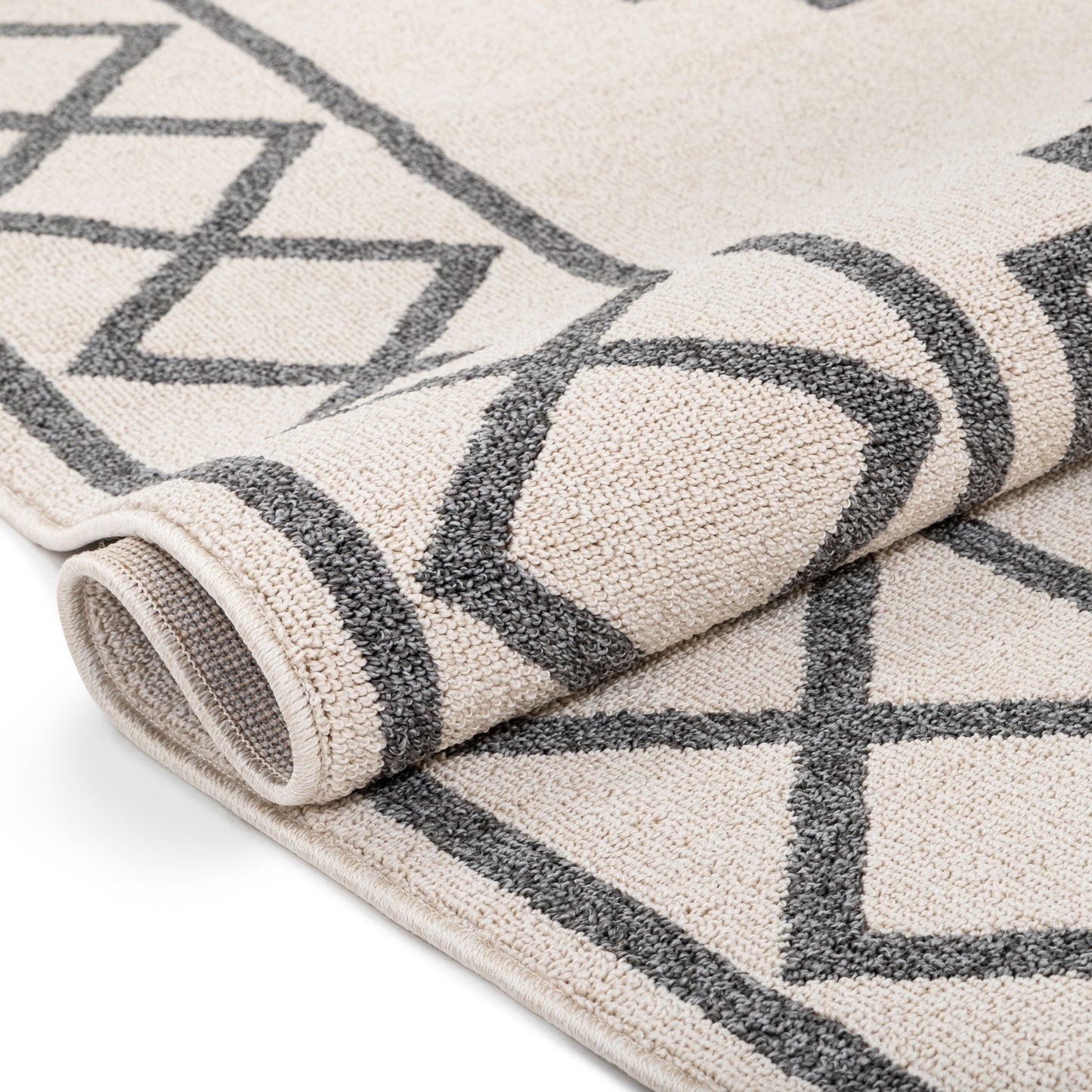 Mica Southwestern Tribal Geometric Ivory Kilim-Style Rug LDL-22
