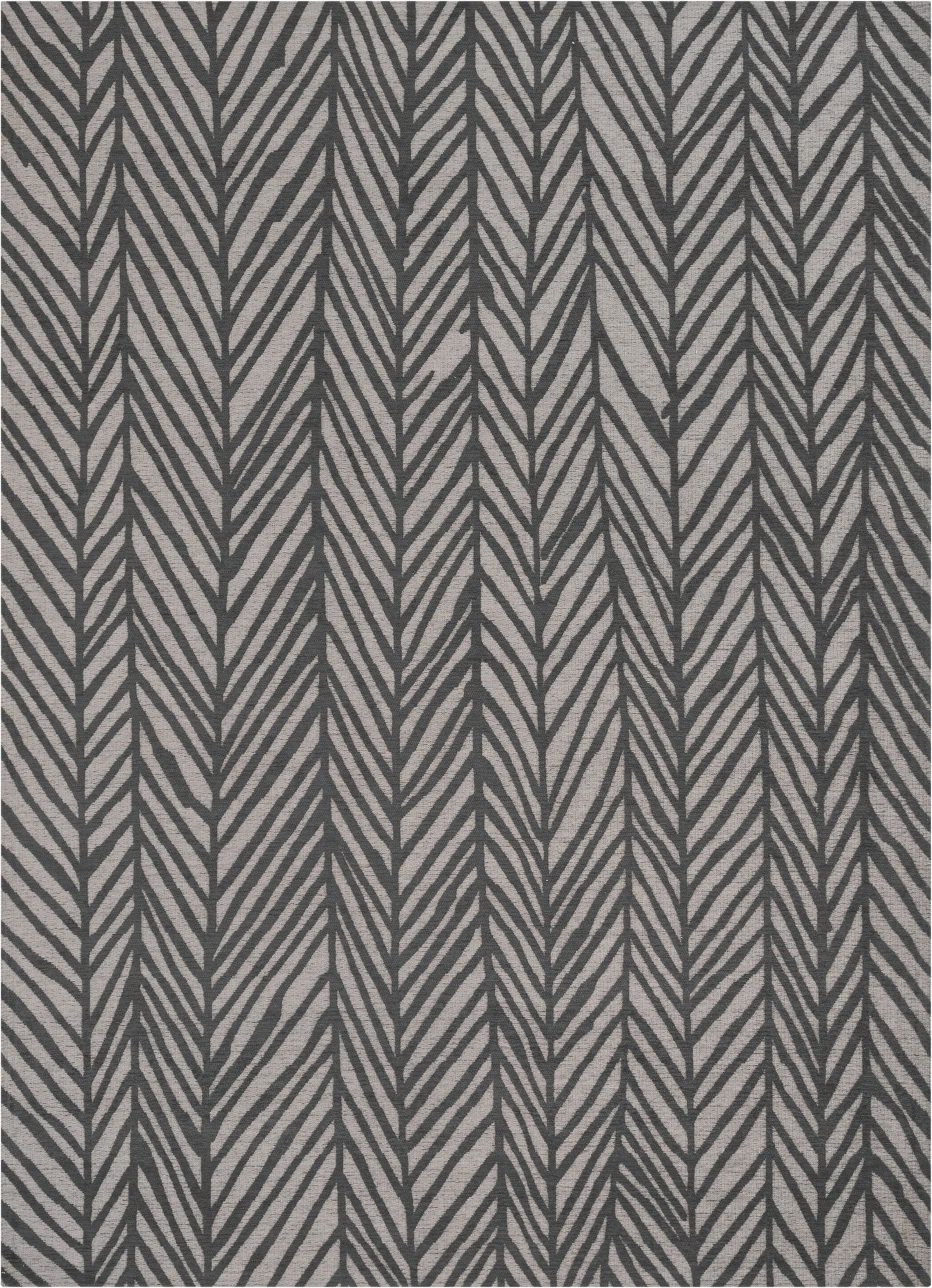 Rimini Contemporary Geometric Pattern Black Kilim-Style Rug LL-127