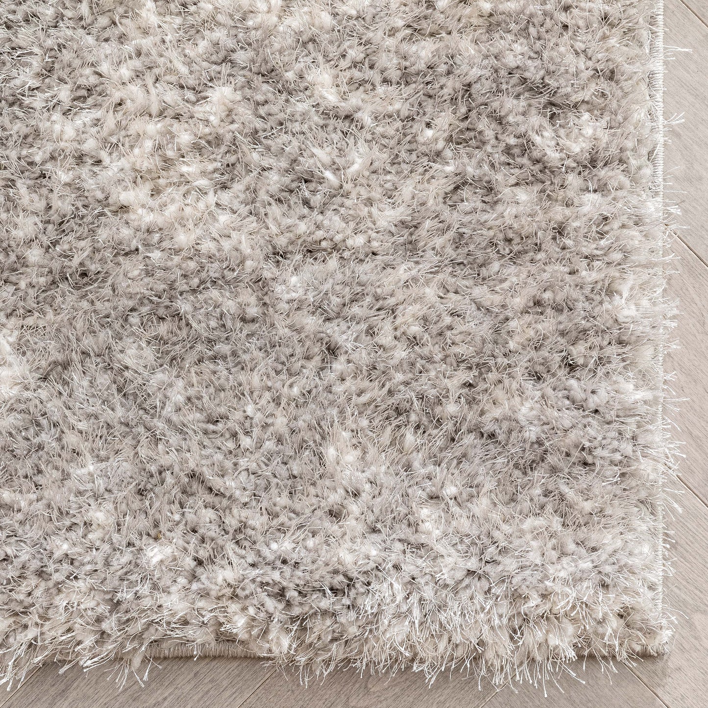 Mori Modern Abstract Geometric 3D Textured Shag Yellow Grey Rug LOL-11