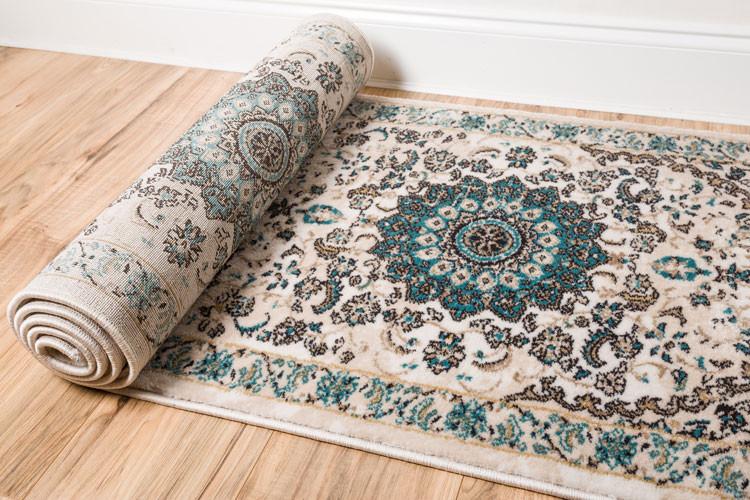 Mahal Beige Vintage Medallion Rug LX-52
