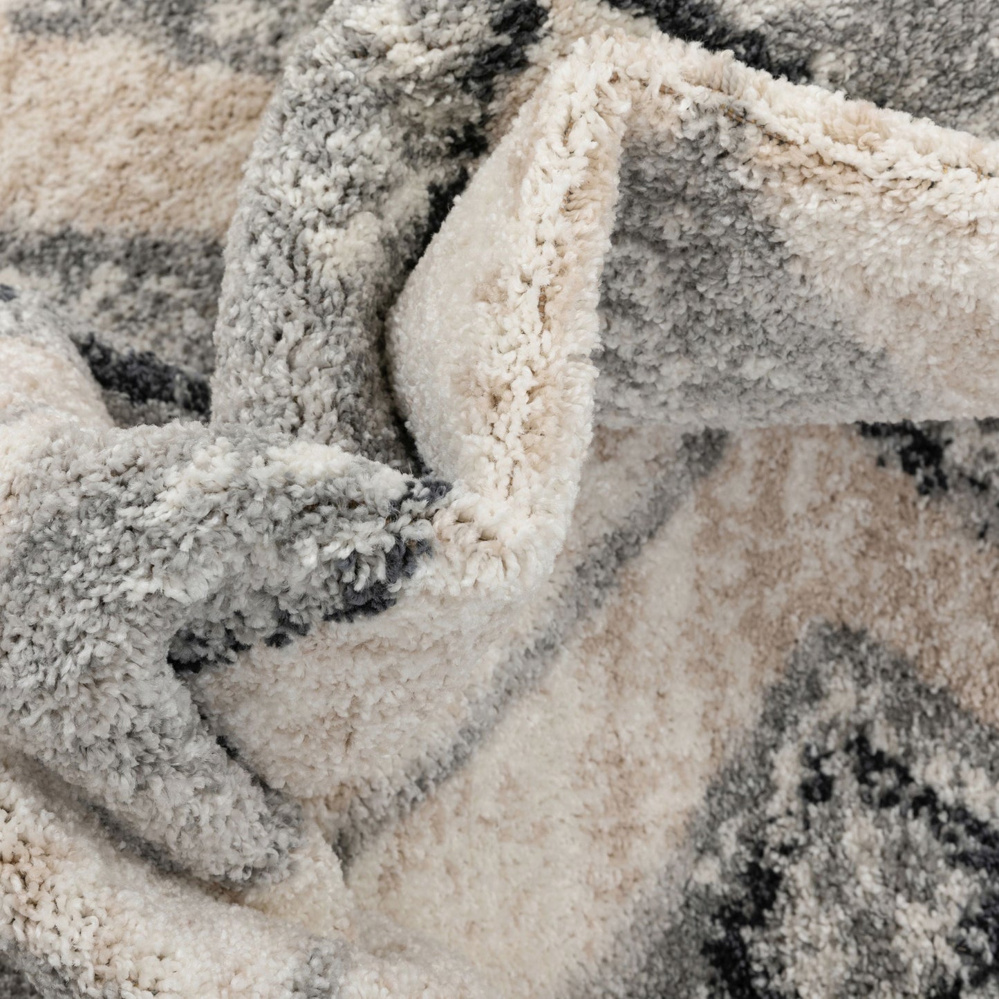 Asti Moroccan Diamond Pattern Beige Rug MA-42