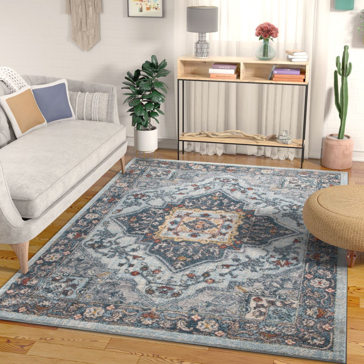 Cleo Blue Modern Rug MC-364