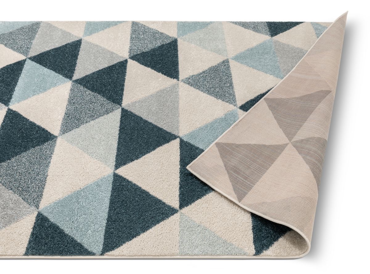 Alvin Dark Blue Modern Rug MC-64