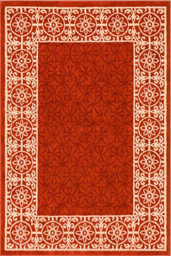 Mystic Gabby Red Modern Rug Mc- 70