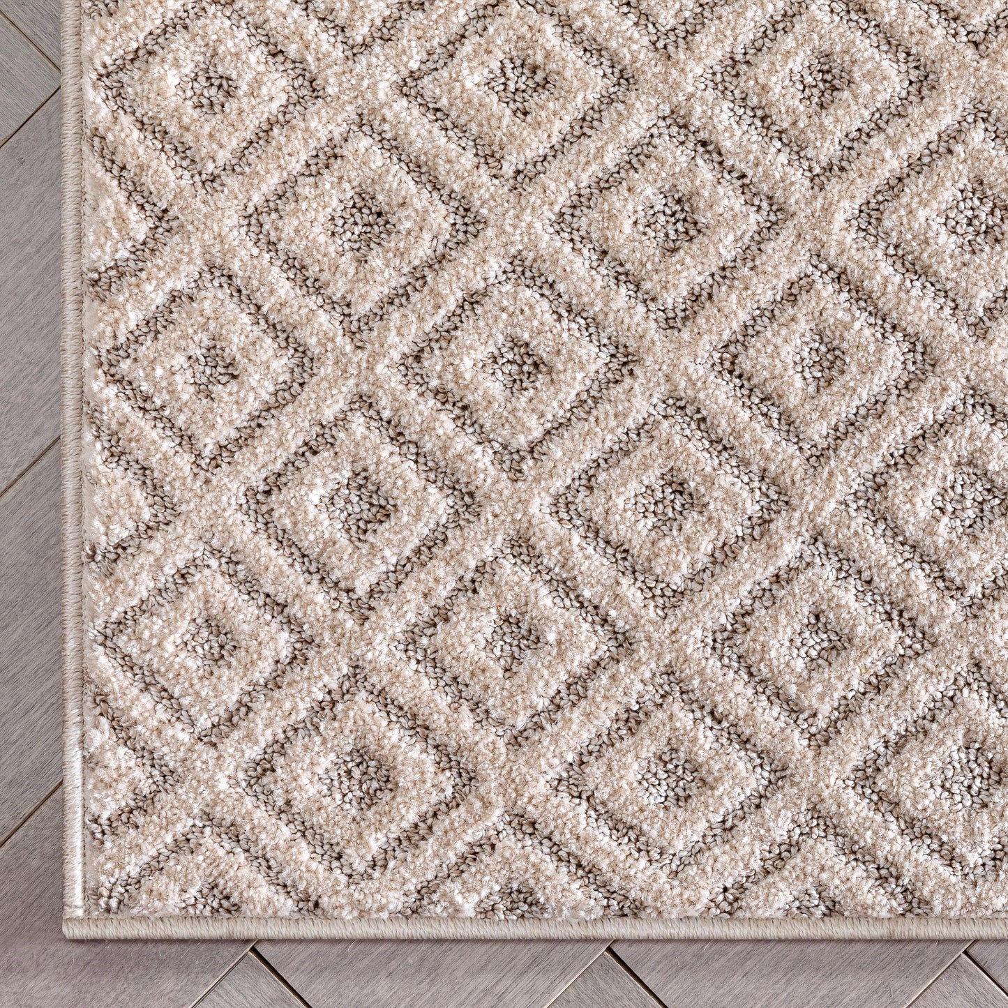 Malaga Pia Beige Grey Roll MG-252-R