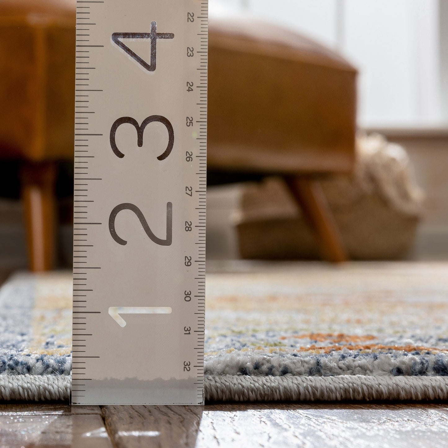 Alu Cream Vintage Modern Tribal Rug OM-172
