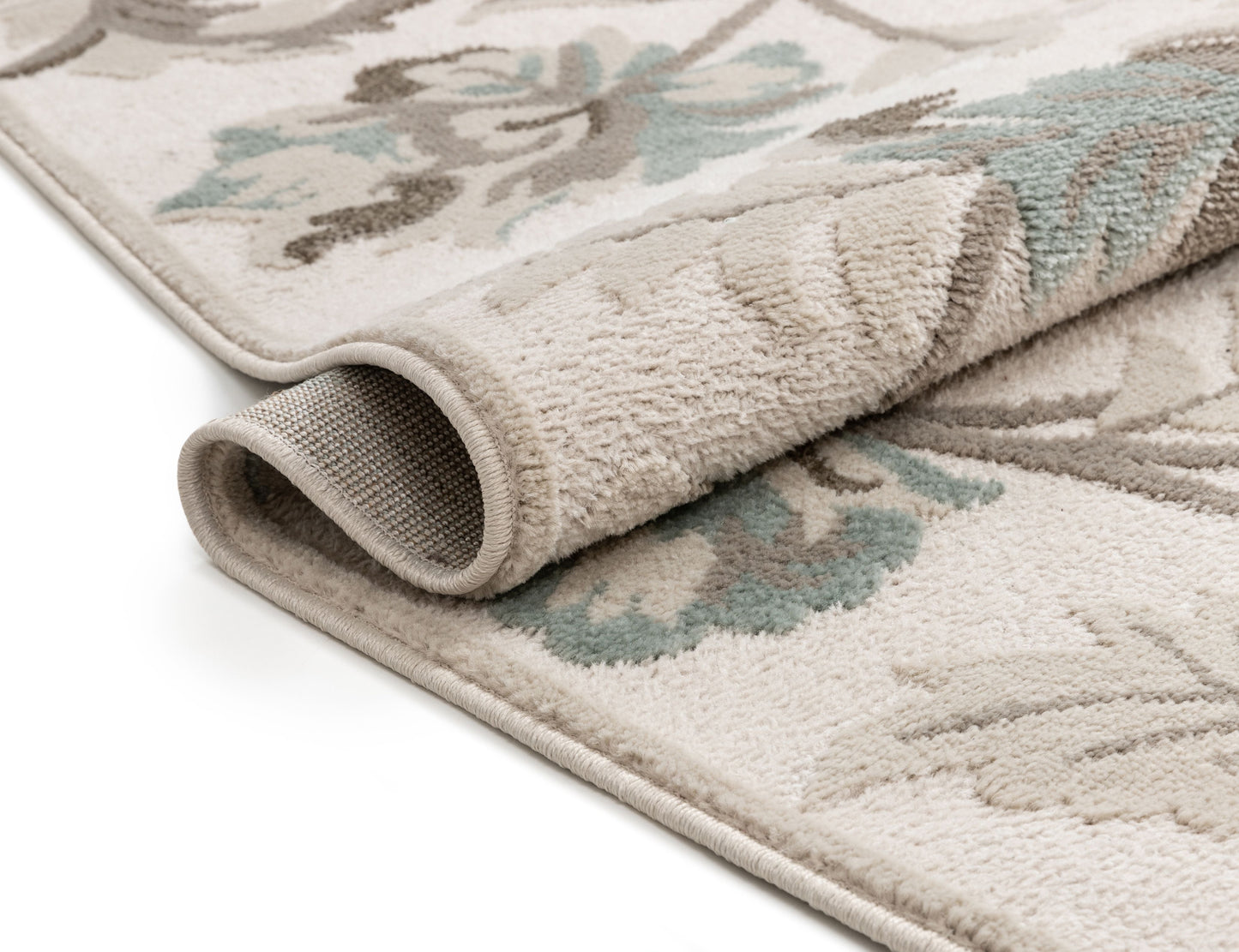 Elsa Farmhouse Floral Cream High-Low Rug OR-22