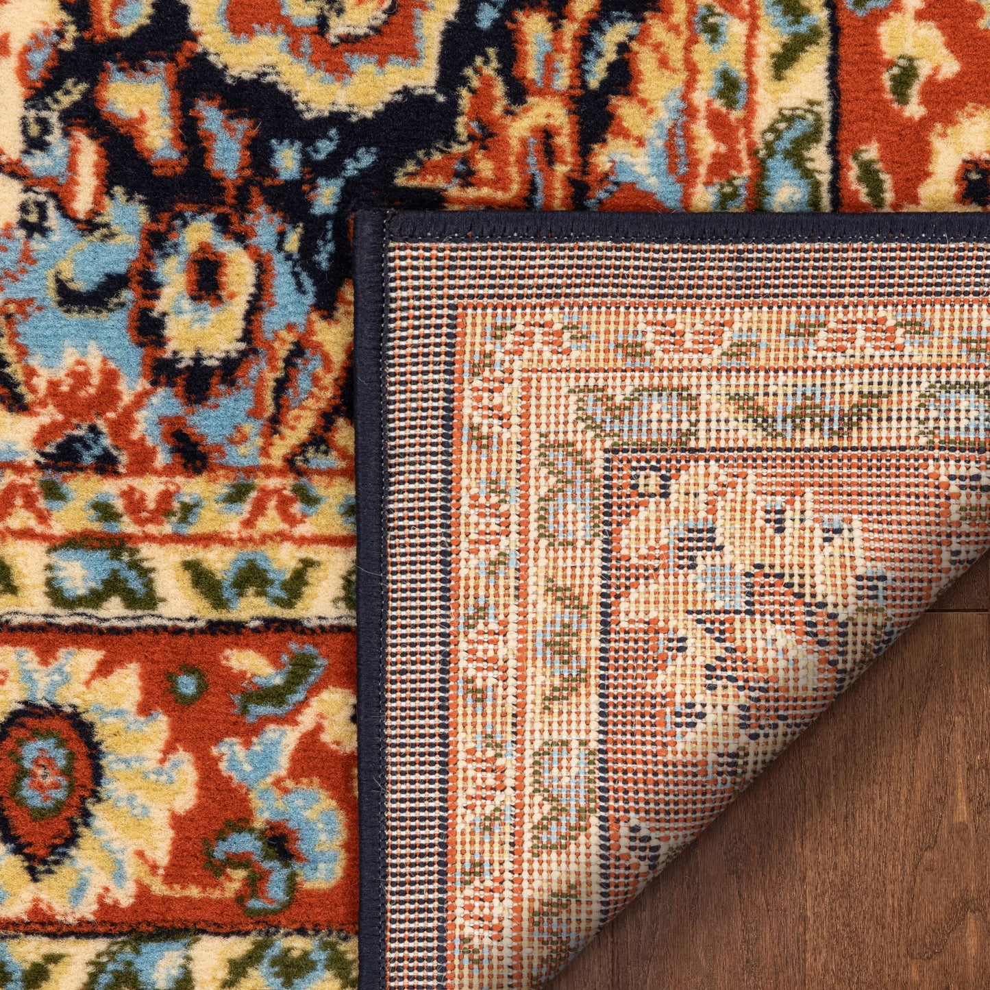 Nima Traditional Medallion Persian Navy Rug PA-104