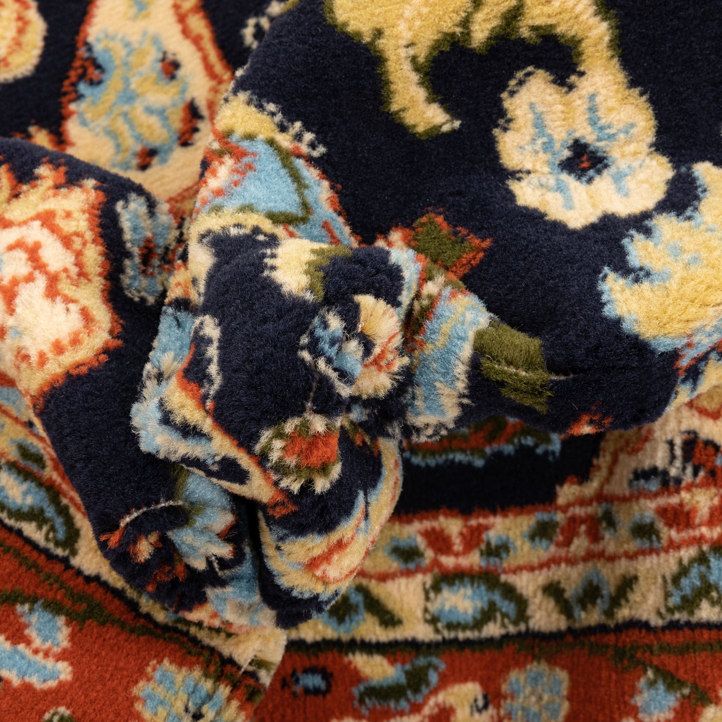 Nima Traditional Medallion Persian Navy Rug PA-104