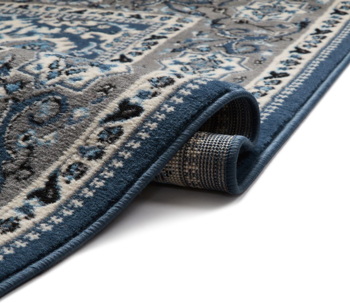 Tabriz Blue Traditional Rug PA-14