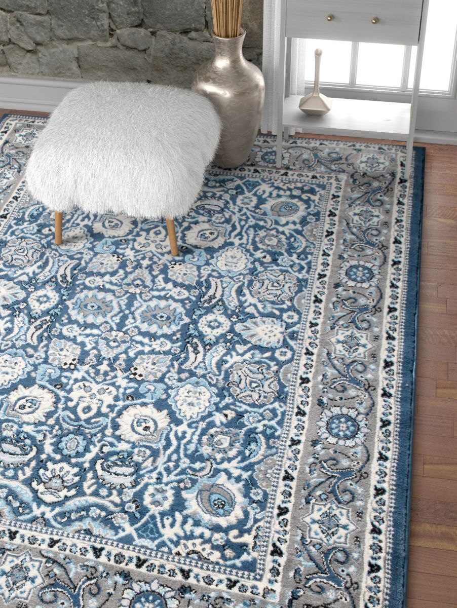 Tabriz Blue Traditional Rug PA-14