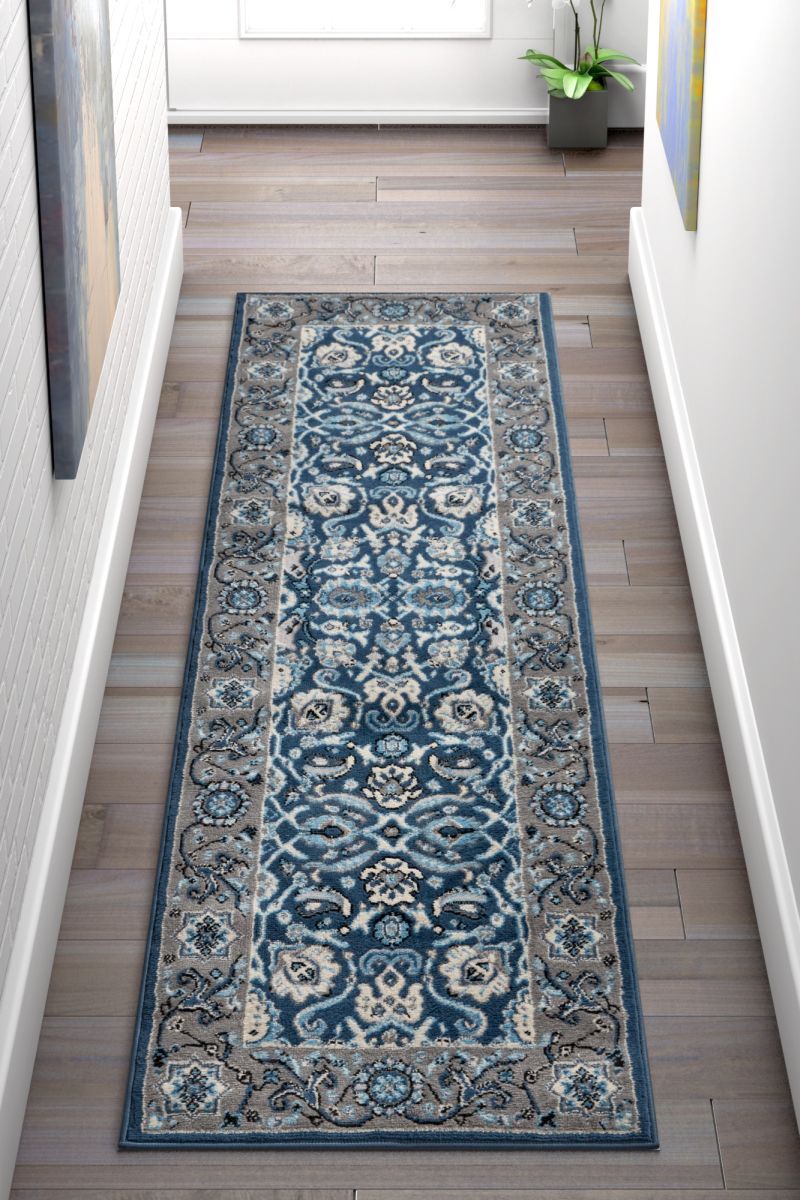 Tabriz Blue Traditional Rug PA-14