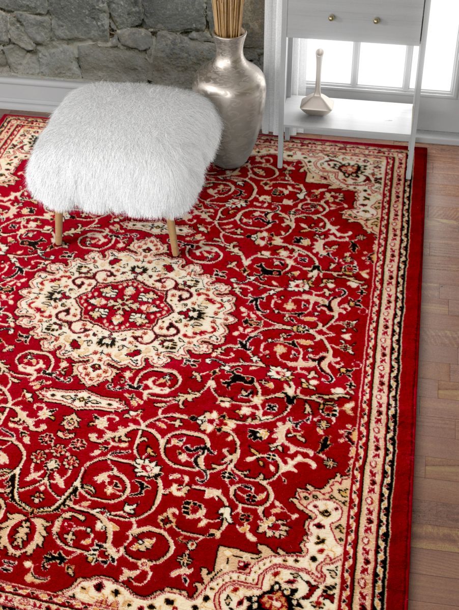 Isfahan Red Traditional Rug PA-20
