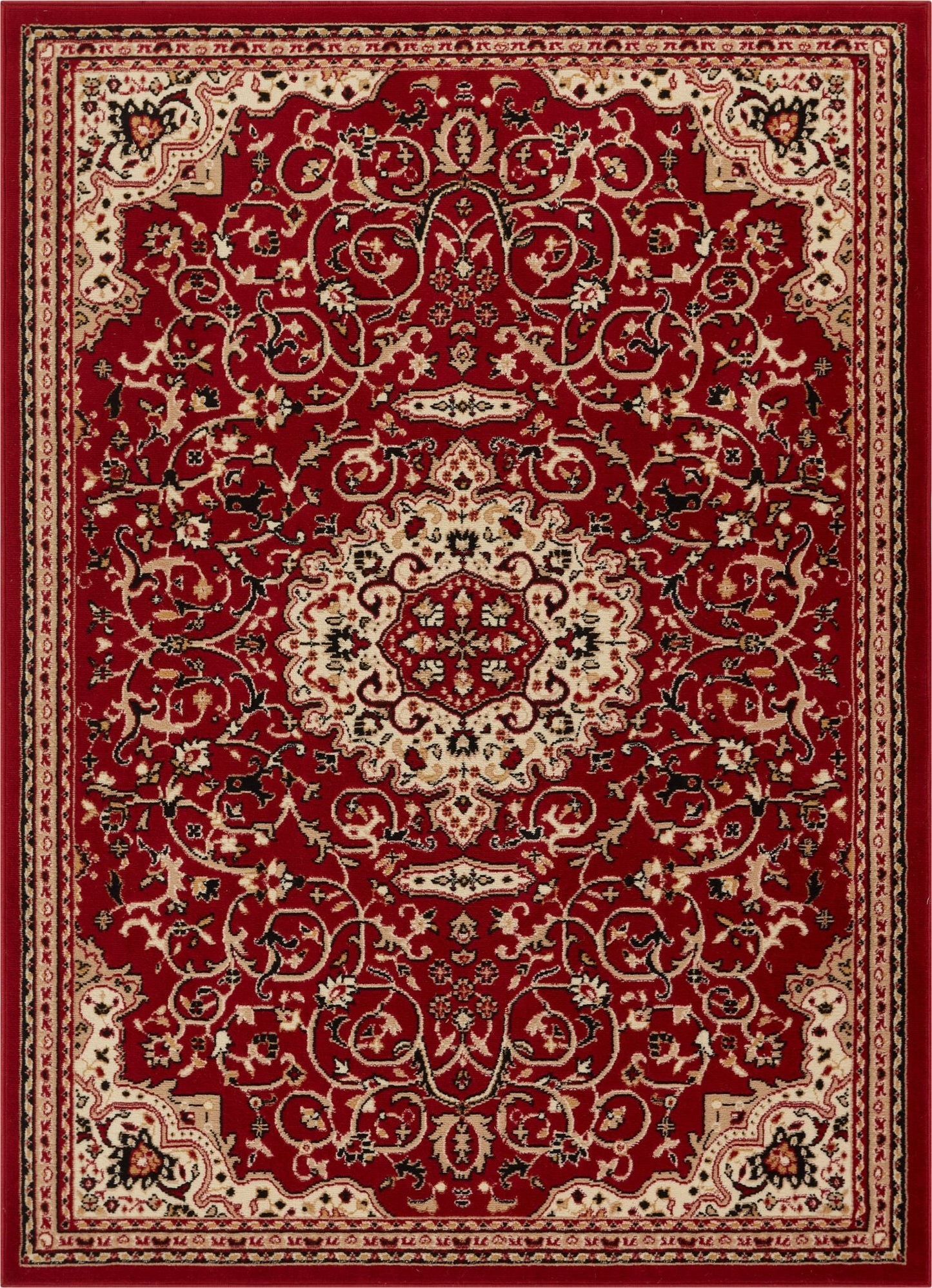 Isfahan Red Traditional Rug PA-20