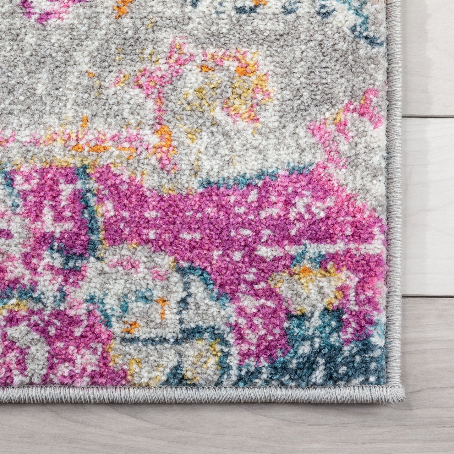 Taura Bohemian Oriental Perisan Fuchsia Rug PAL-19