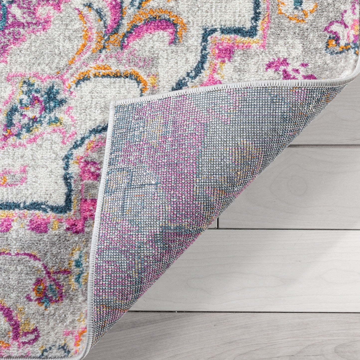 Taura Bohemian Oriental Perisan Fuchsia Rug PAL-19