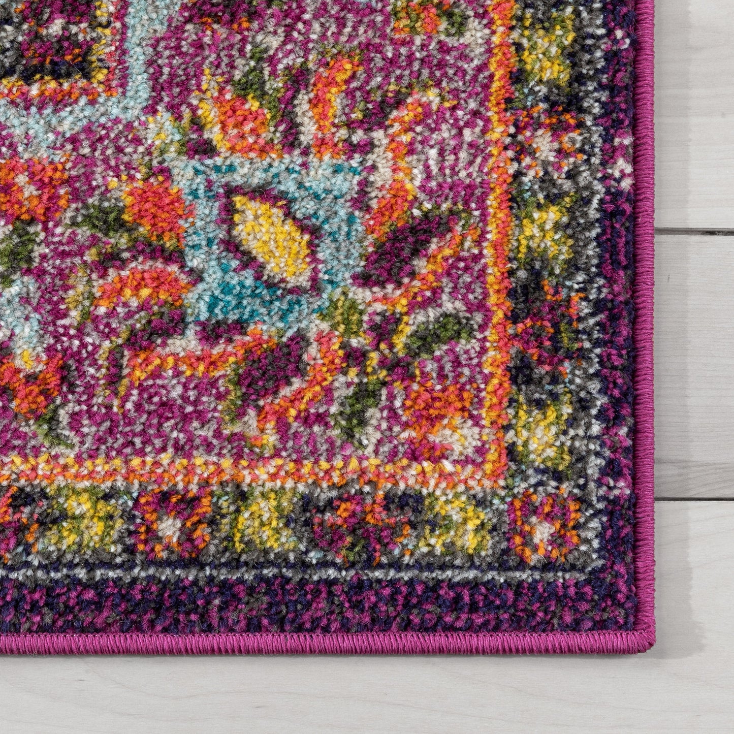 Payson Bohemian Oriental Perisan Purple Rug PAL-28
