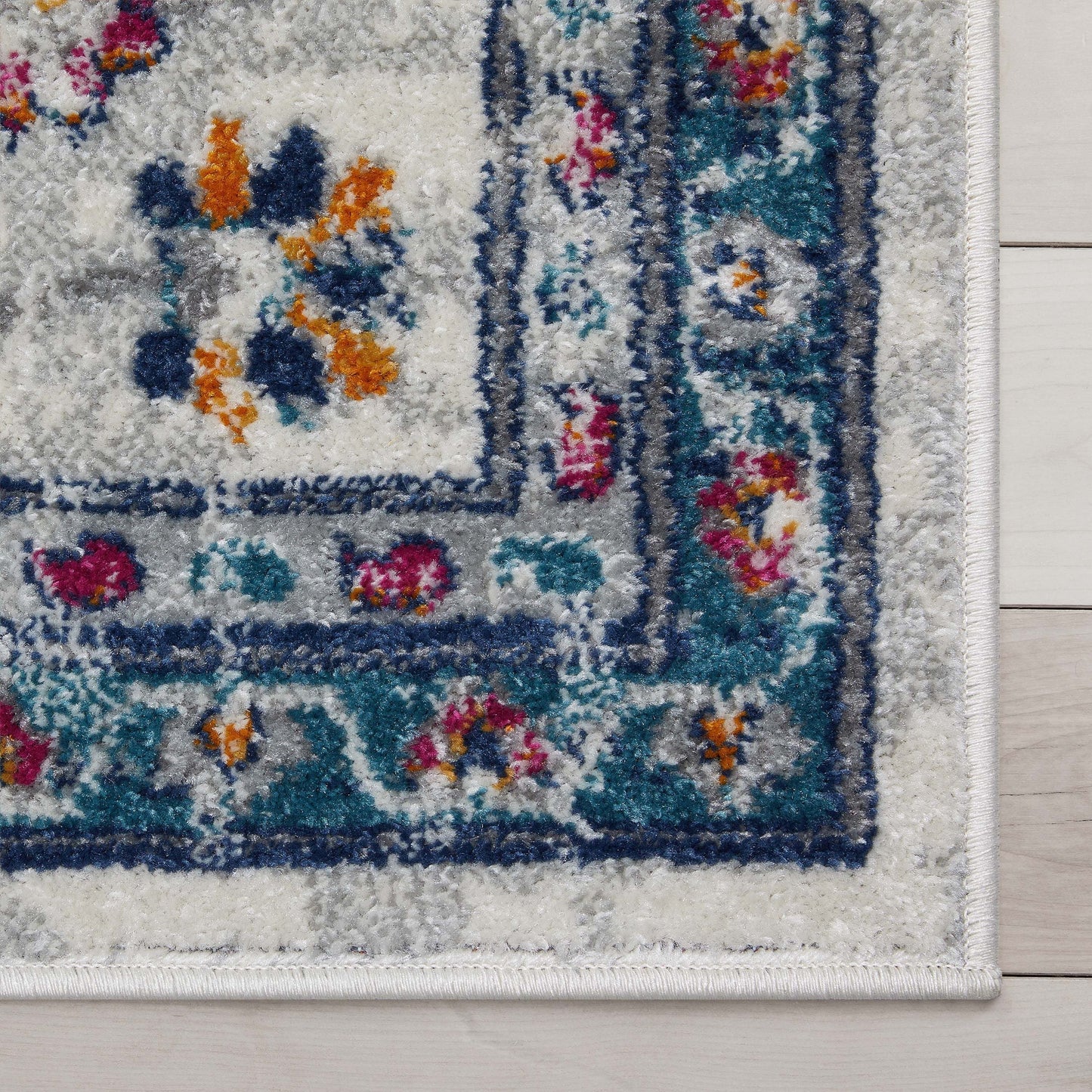Arlette Bohemian Oriental Perisan Blue Rug PAL-36