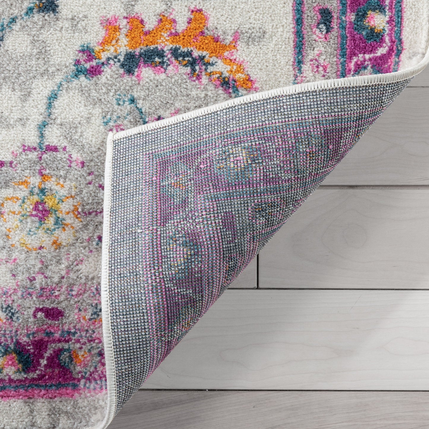 Arlette Bohemian Oriental Perisan Fuchsia Rug PAL-39