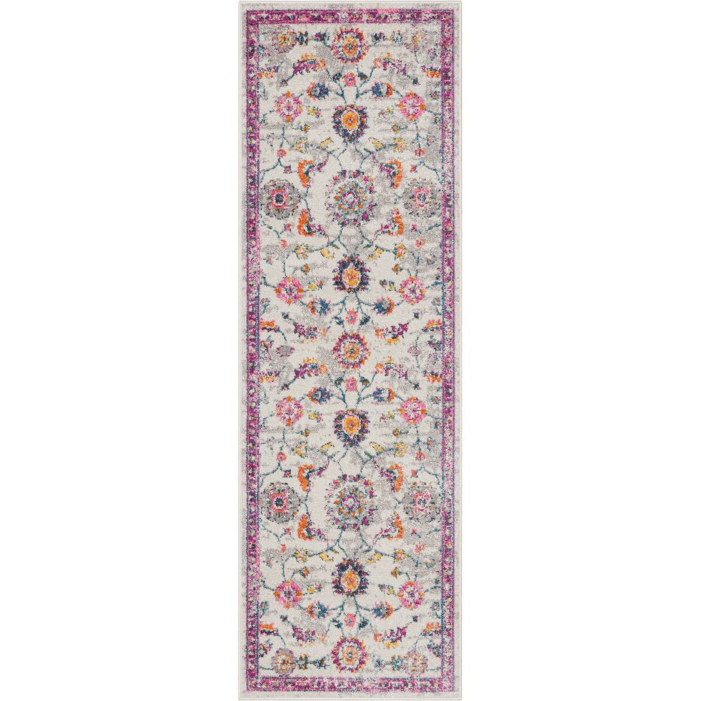 Arlette Bohemian Oriental Perisan Fuchsia Rug PAL-39