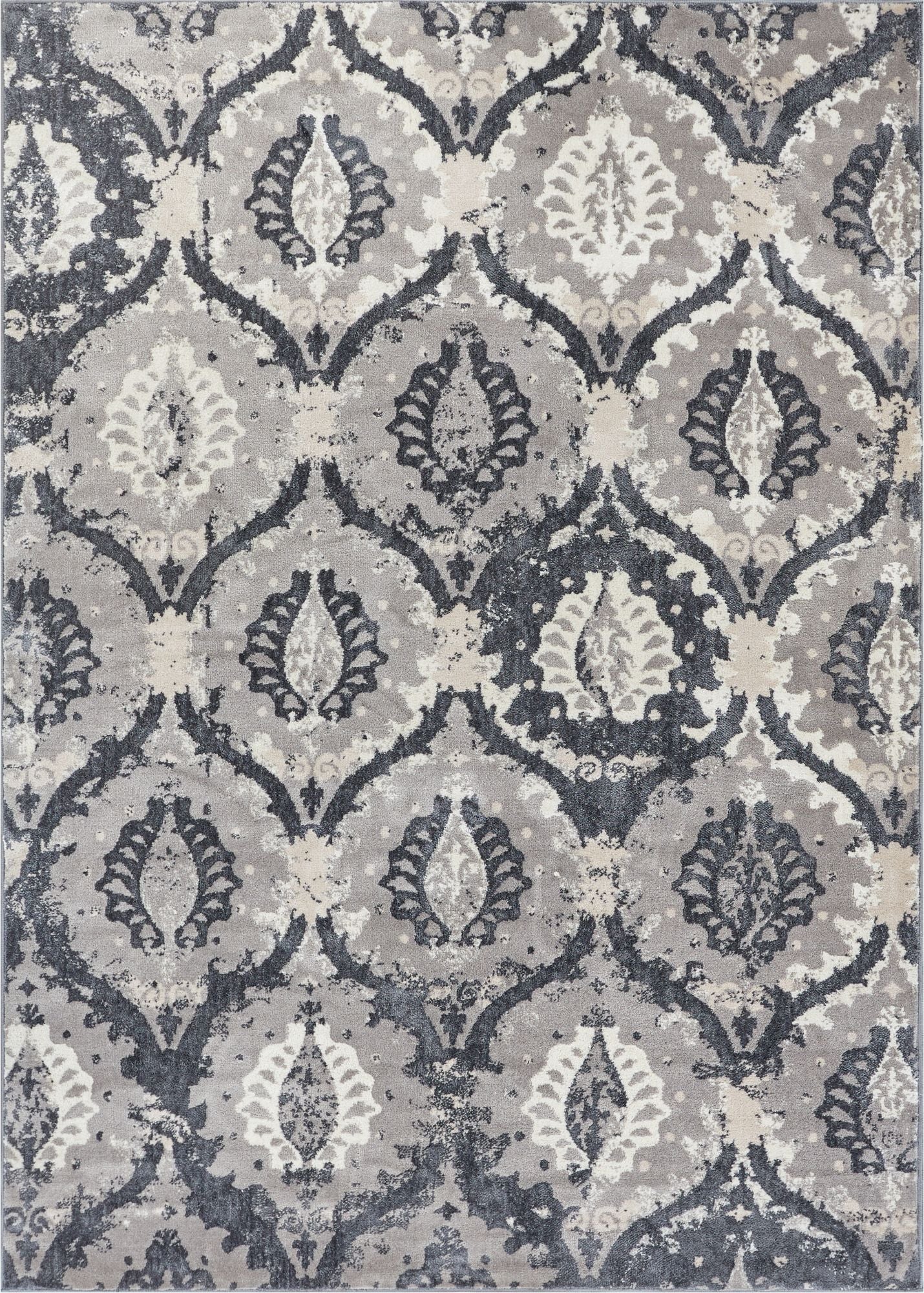 Felize Dark Grey Modern Rug PE-57