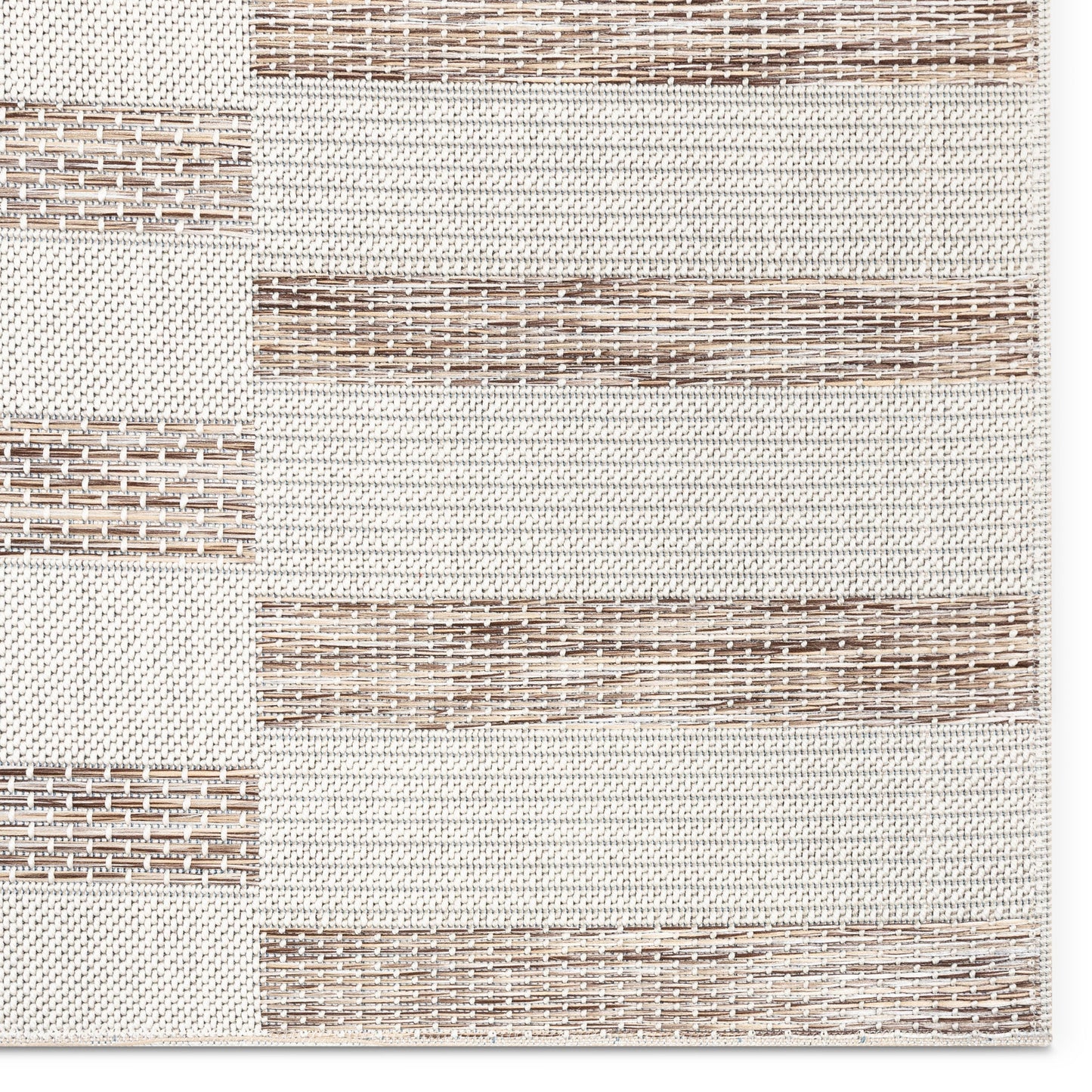 Cesar Modern Geometric Beige Flatweave Rug POR-52