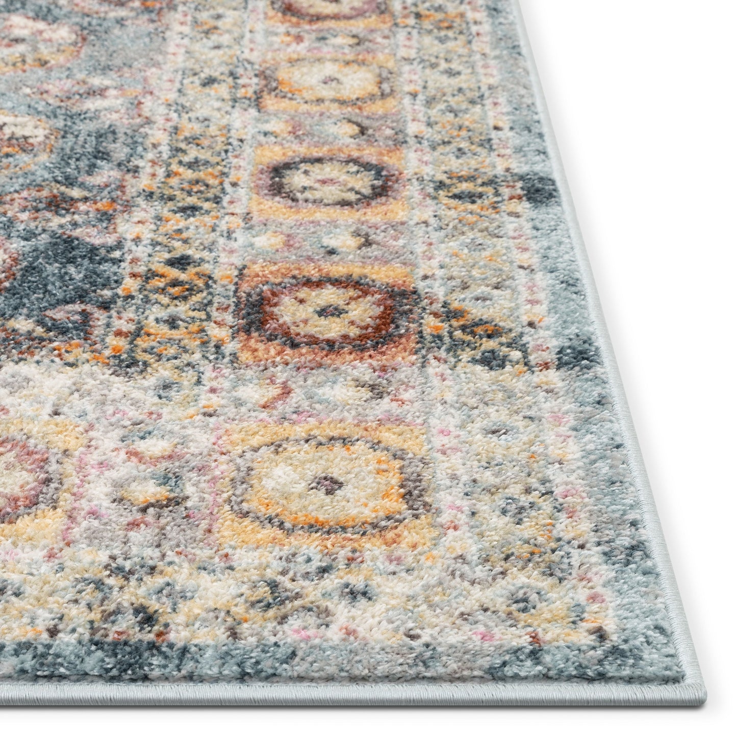 Matlock Bohemian Eclectic Persian Blue Rug RO-116