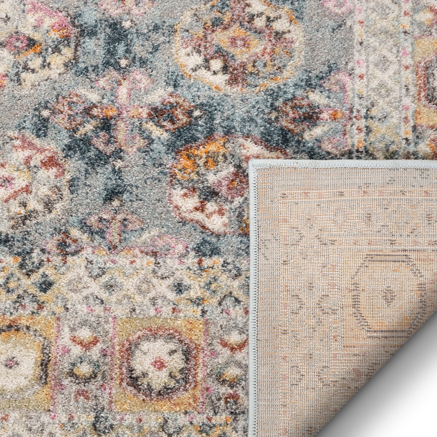Matlock Bohemian Eclectic Persian Blue Rug RO-116