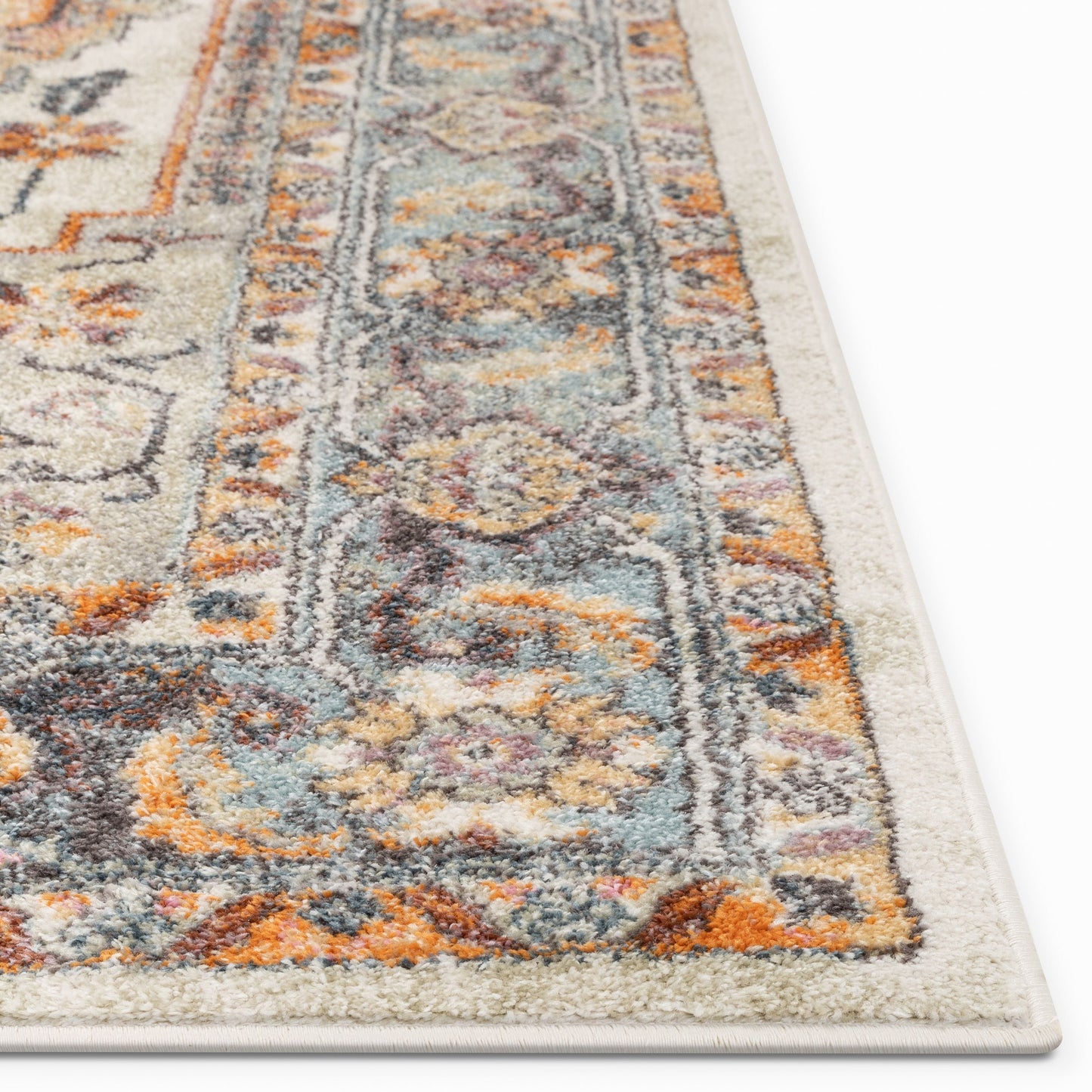 Carno Bohemian Eclectic Persian Beige Rug RO-122