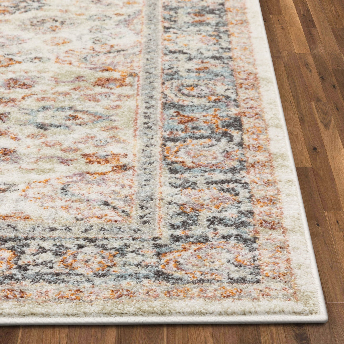 Parker Vintage Bohemian Oriental Ivory Rug RO-242