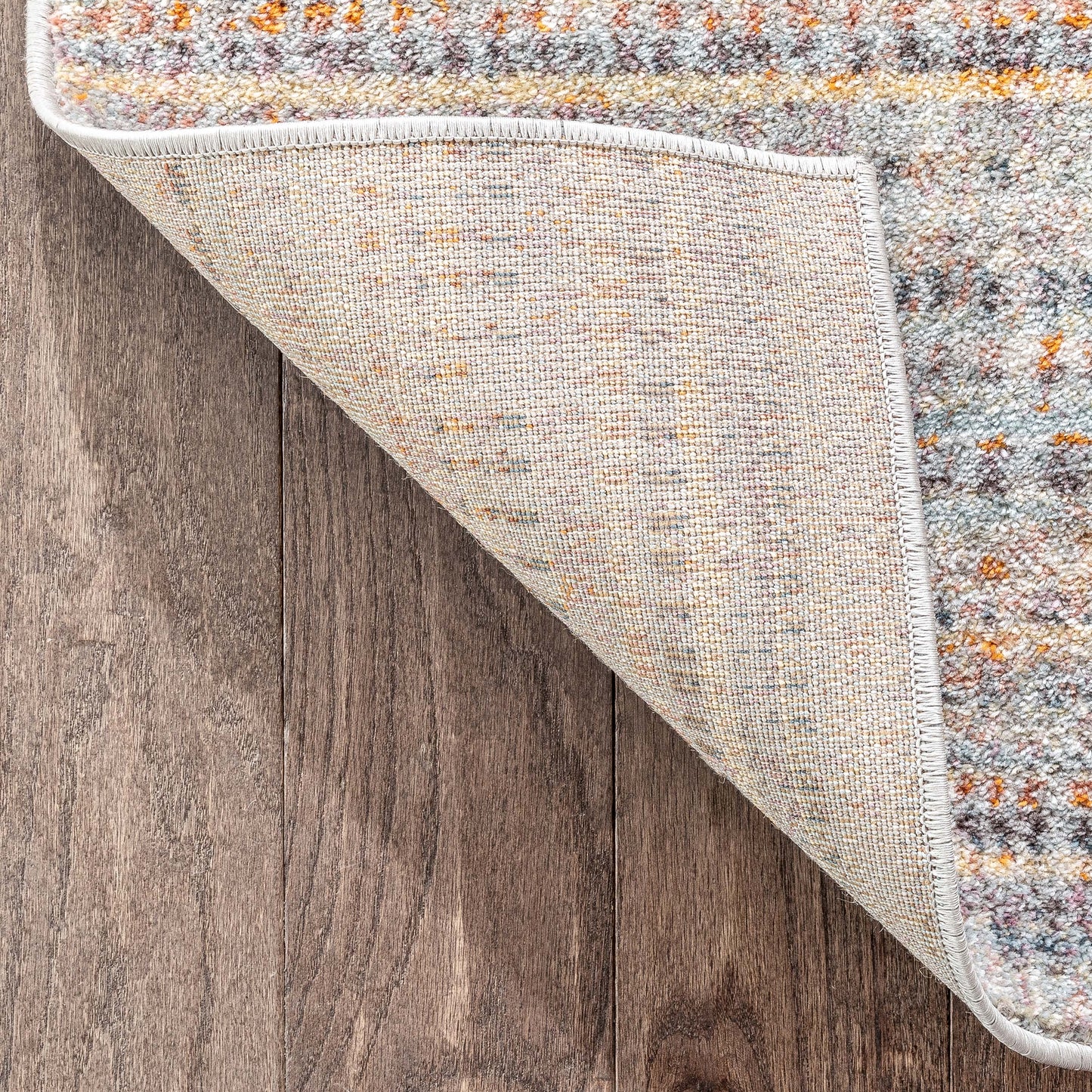Collins Vintage Abstract Stripes Grey Rug RO-297