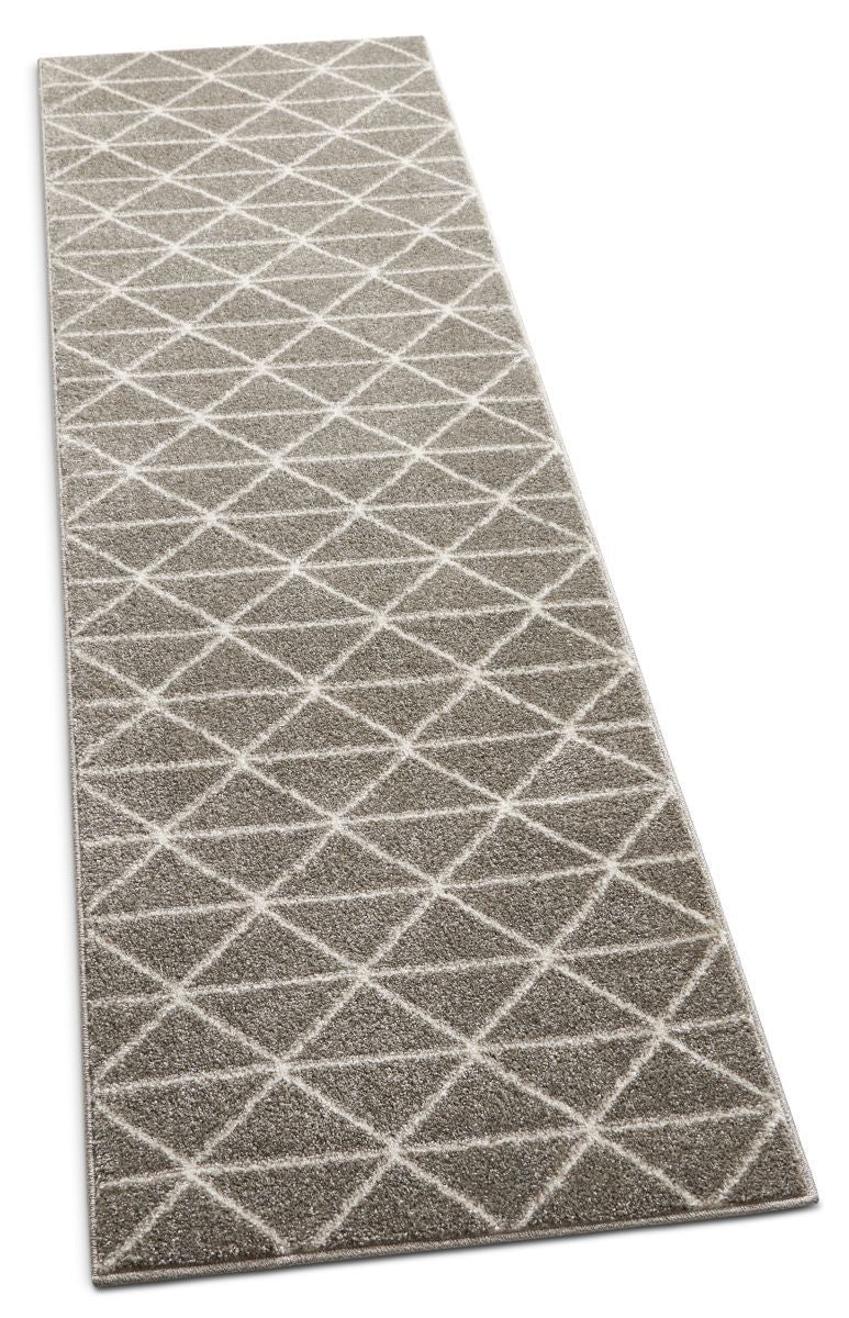 Dulce Grey Modern Geometric Rug SE-147