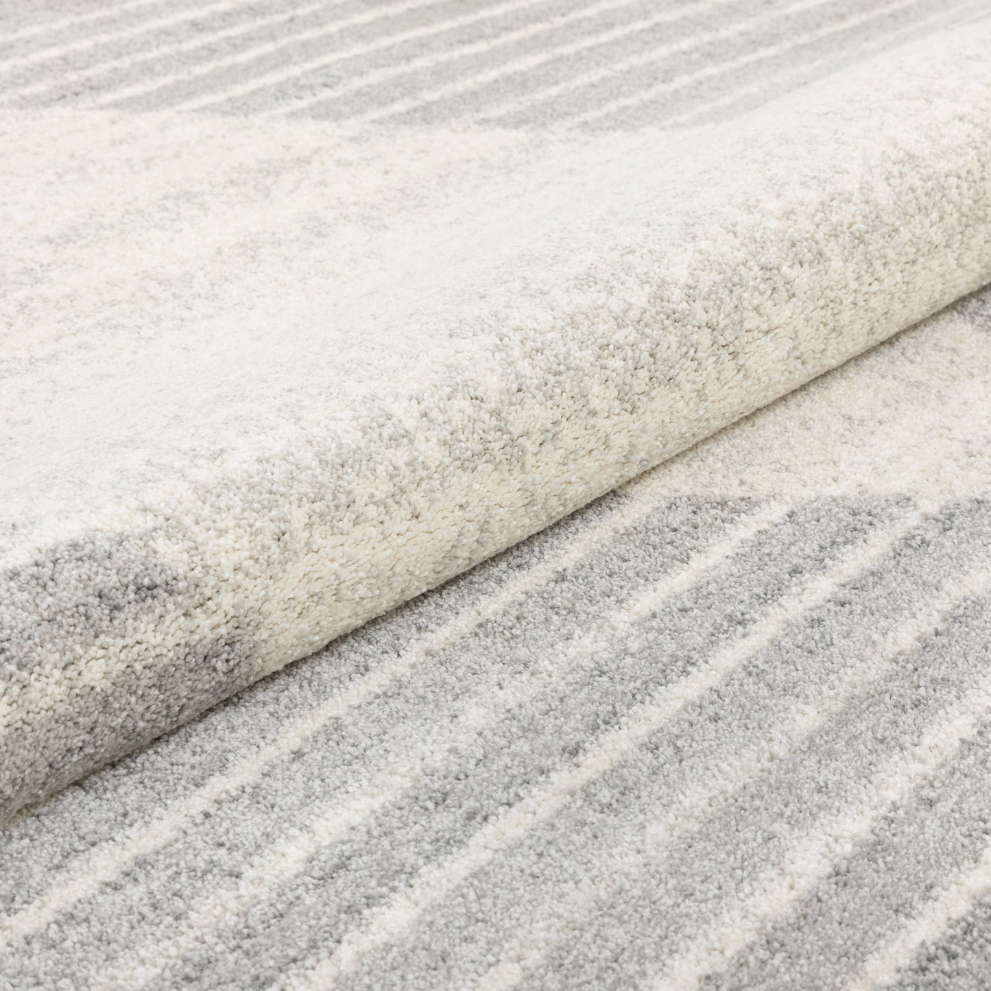 Josie Nordic Medallion Stripes Ivory Rug SE-162