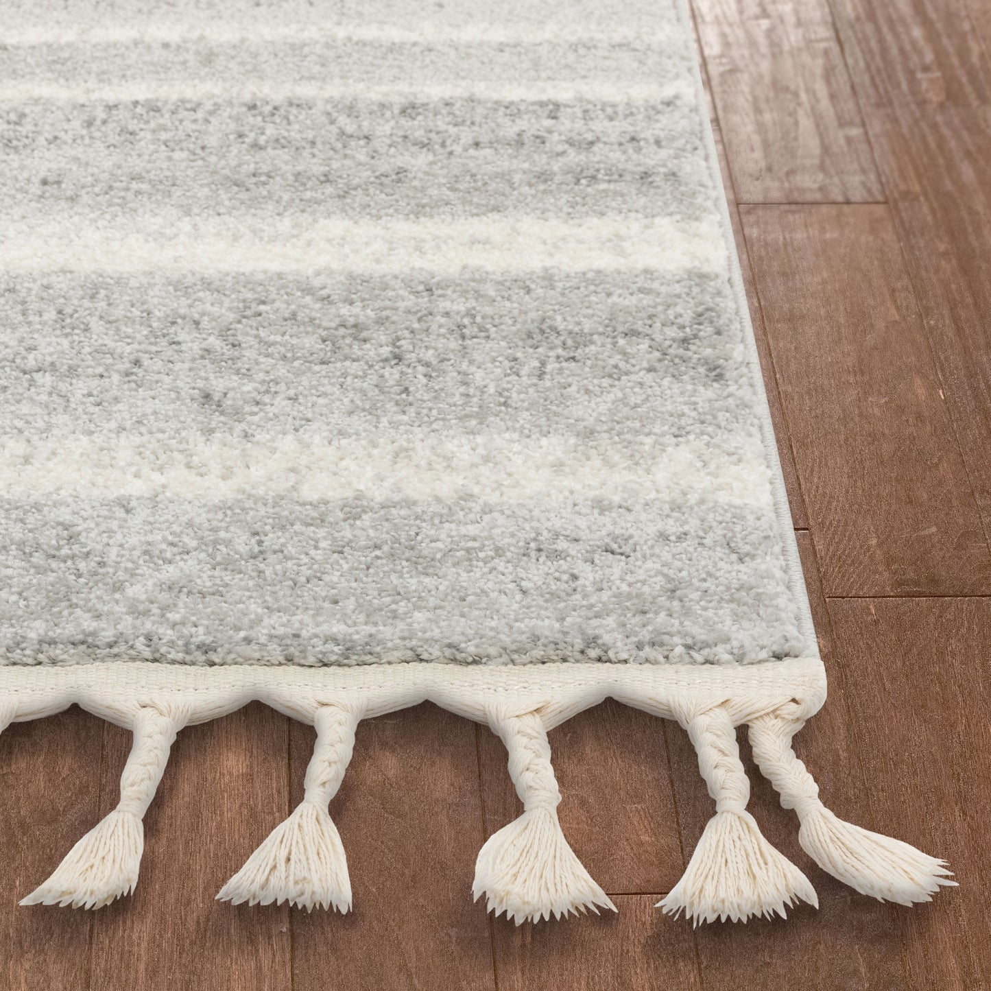 Josie Nordic Medallion Stripes Ivory Rug SE-162